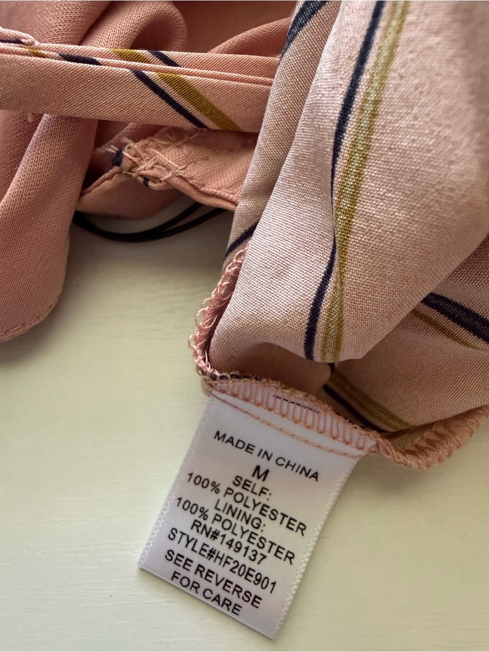 HYFVE NWT Striped Halter Tiered Dress- S - Picture 7 of 7